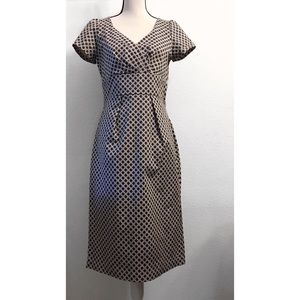 Vintage Pin-Up Sheath Pencil Dress